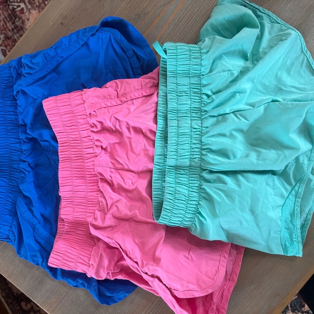 Athletic Works Kids Shorts - Blue, Pink, and Teal